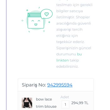 Shopier.com Siparişimle İlgili Satıcıya Ulaşamıyorum