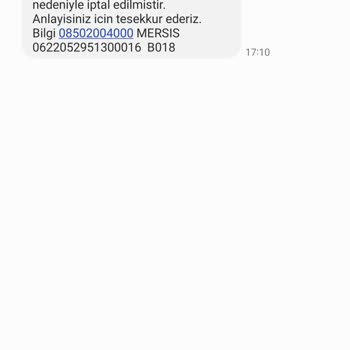 Migros Sipariş İptali 2 Sonra Sipariş Teslimatı Kabul Etmeme Rağmen