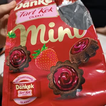 Ülker Dankek Tart Kek Çilekli