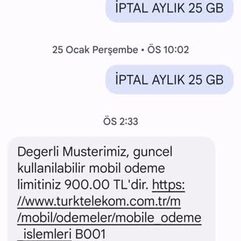Türk Telekom 3 Kere Bilgim Olmadan İşlem