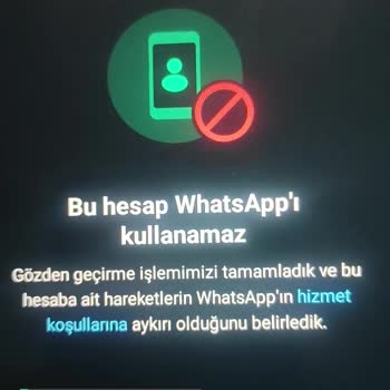 WhatsApp'a Giremiyorum