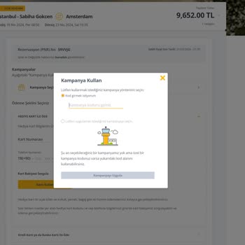 Pegasus Yalan Ve Yanıltıcı Kampanya Emaili Gönderimi