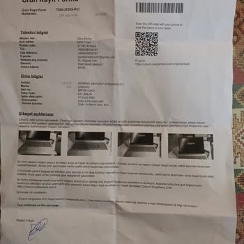 Lenovo Bilgisayar Lenovo Kusurlu Ürün