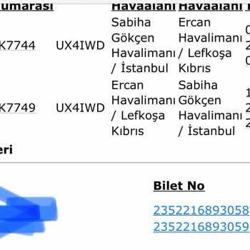 THY- Operasyonel Sebep Bahanesi İle Bilet İptaline Yönlendirmesi