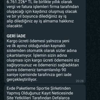 Güneyce Paketleme Gizlilik İhlali Endişesi Ve Sorumluluk Reddi