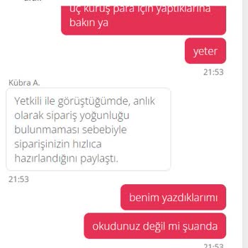 Yemek Sepeti Sipariş İptali