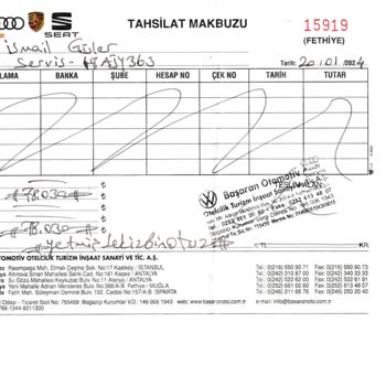 Başaran Oto Aracımın Tamiri Sonrası Kesilmeyen Rüzgar Sesi Ve Kapıda Zor Kapanma