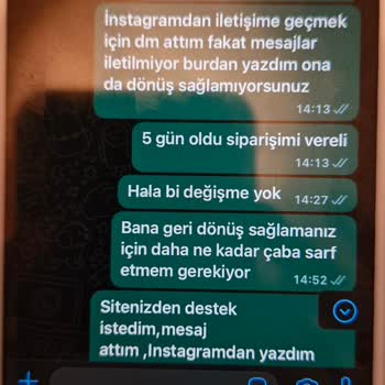 Charmé Butik Charme Ürün Göndermiyor