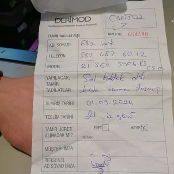 Derimod Mağazası Aşınmış Mont