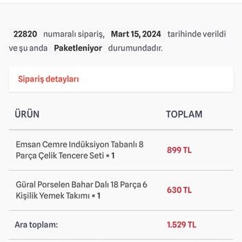 Dost Elektronik İnternet Satış Sayfası Şikayet