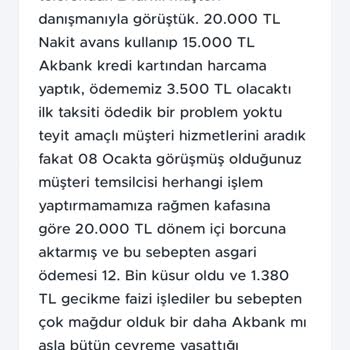 Akbank Müşteri İletişimi Yanlış Yönlendirme