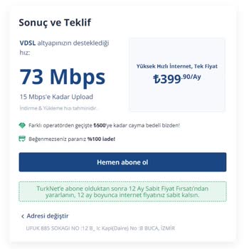 TurkNet Gigafiber Kutusu Takılmasına Geçmesine Rağmen Altyapı Yok