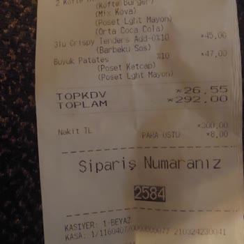 McDonald's Parasıyla Eksik Ürün Veriyor