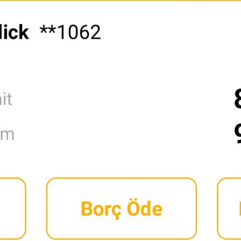 VakıfBank'ın Kredi Kartıma Kendiliğinden Borç Göstermesi