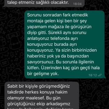 Enza Home Yataş Grup Sattıkları Ürünün Arkasında Durmuyor