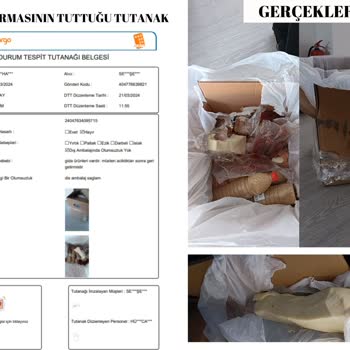 Ülkemizin Köklü Firması Yurtiçi Kargo Firmasına Yakışmadı