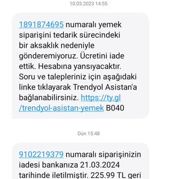 Tosla Hesabıma İade Para Girişi Yapmadı