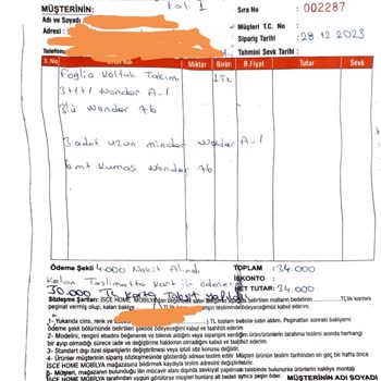 İsce Mobilya İşçe Home Mobilya Siteler Şubesi Pişmanlık. Ne Ürün Var Ne Para İadesi