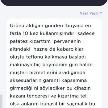 PHILIPS Ev Aletleri Sorun Çözülsün İstiyorum