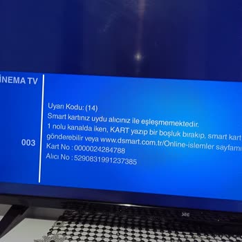 D-Smart Hata Kodu 14