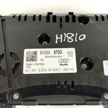 Audi A3 Gösterge Acil