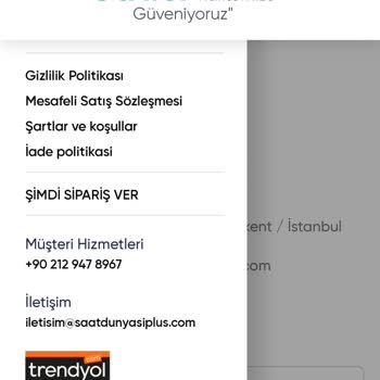 Saat Mekanı Orijinalliği Şüpheli Ürün Satışı!