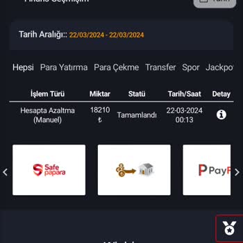 Winbir.com Bakiyemi Sildi