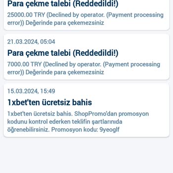 1xbet Hesabıma Para Çekemiyorum!