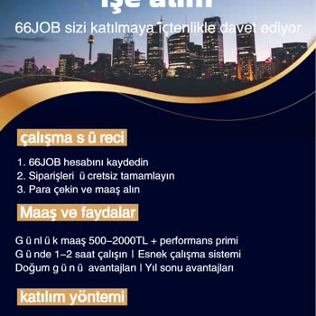Telegram 66 Job Adlı Uygulamadan Şikayetçiyim