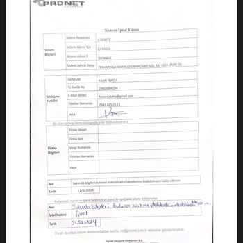 Pronet İptal Edilmeyen Abonelik Şikayet