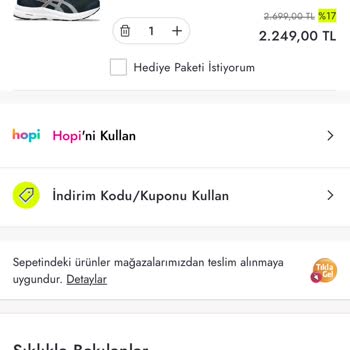 Boyner Kod Hatası Veriyor