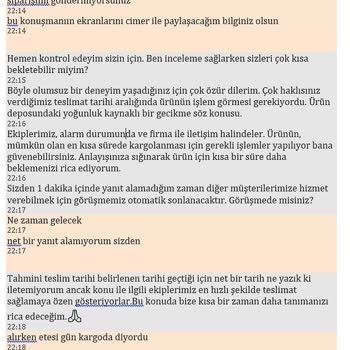 Trendyol 1 Ay Boyunca Ürün Göndermedi.