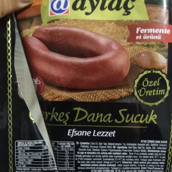 Aytaç Gıda Marketten Alınan Sucukta Küf Sorunu