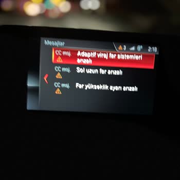 BMW LED Far Arızası