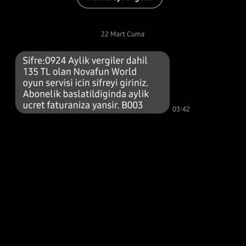 Vodafone 1240 Mesaj Nova Fun World