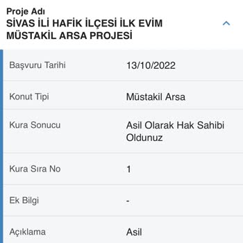 TOKİ İlk Evim Müstakil Arsa
