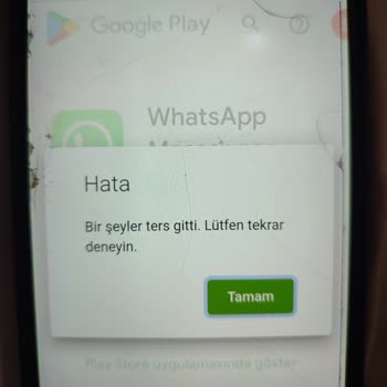 Samsung Telefon WhatsApp Telefonuma Sürümü Desteklemesine Rağmen Yüklenmiyor