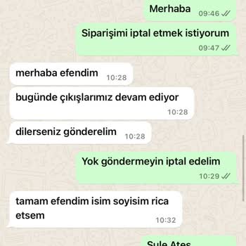 Qafiye Prive İade Talebi / Müşteri Hizmetleri İlgisizliği