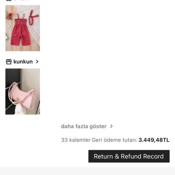 Shein Para İademi Yapmadı