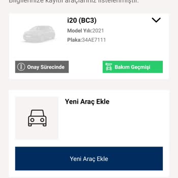 Hyundai Assan Kayıt İşlemi İçin Onay