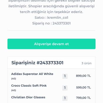 Shopier İkinci Alışverişte De Hayal Kırıklığı: Eksik Ve Hatalı Ürünler