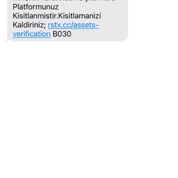 Binance Diye Bir Firmadan Mesaj Alıyorum
