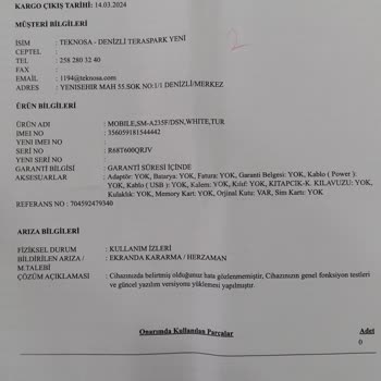 Samsung Telefon İmalat Hatası Mi? İlgilenilmiyor!