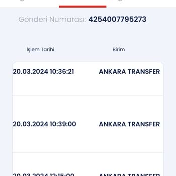Aras Kargo Bir Türlü Gelemeyen Kargo