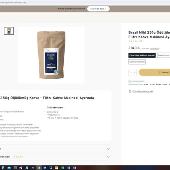 Tchibo Kahve İadesi Ve Firmanın Yanlış Tutumu