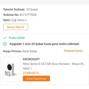 Trendyol Faturasız Xbox Series S Satış - Çağ Tekno