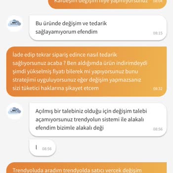 Trendyol Ve Mağazaları Sorumsuzluğu