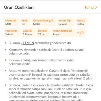 Çetmen Mobilya Kalitesiz Kanepe Hayal Kırıklığı