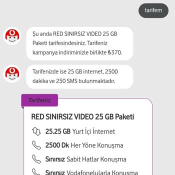 Vodafone Kafasına Göre Tarife Fiyat Artışı Yapıyor