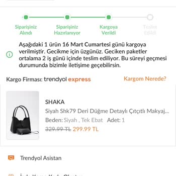 Trendyol'dan Verdiğim Siparişimden Haber Yok Kayboldu